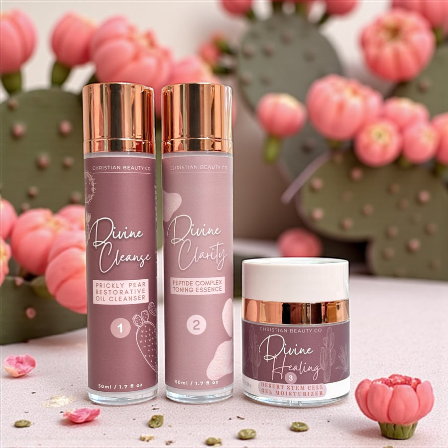 3-Step Desert Botanical Peptide Skincare